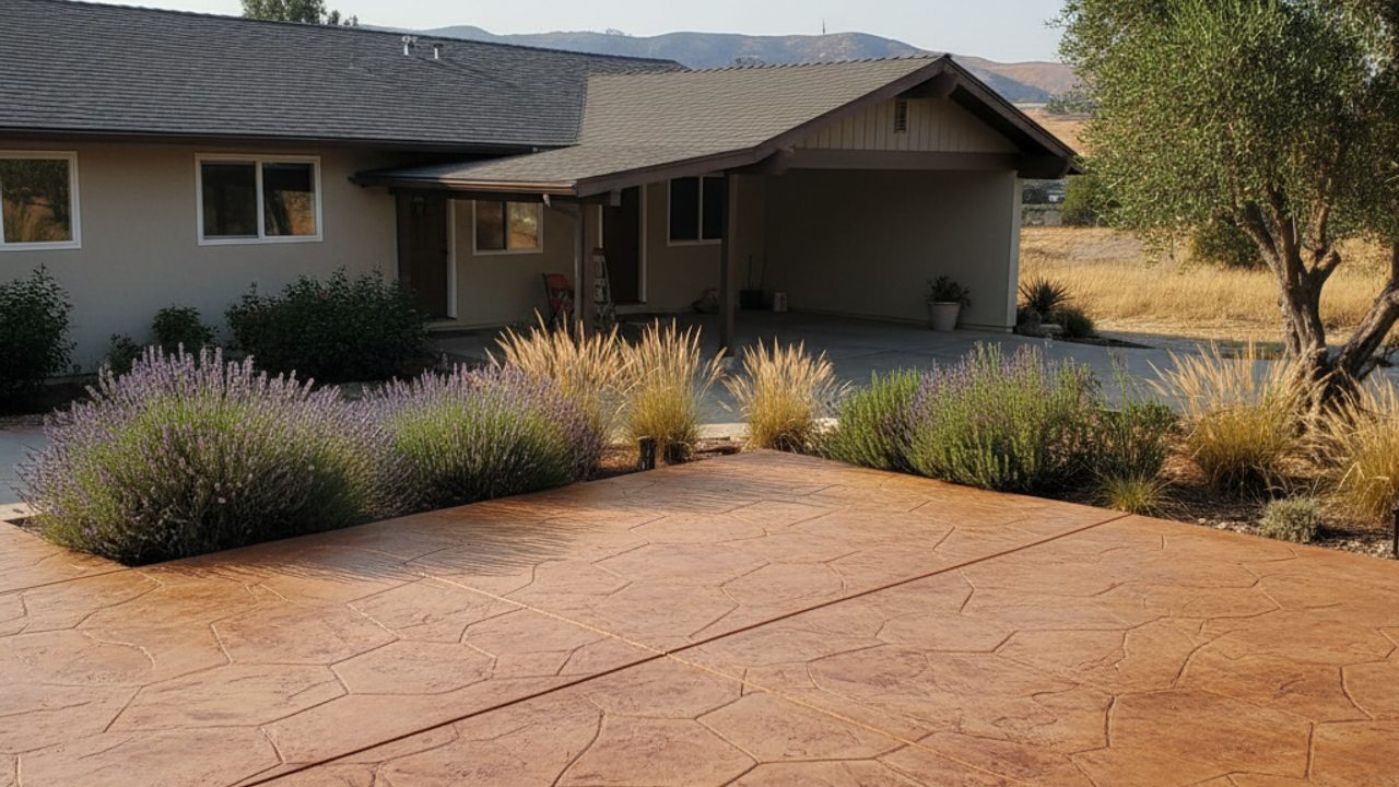 Concrete Sidewalks & Walkways completed by Charis Concrete Co in Fullerton, CA